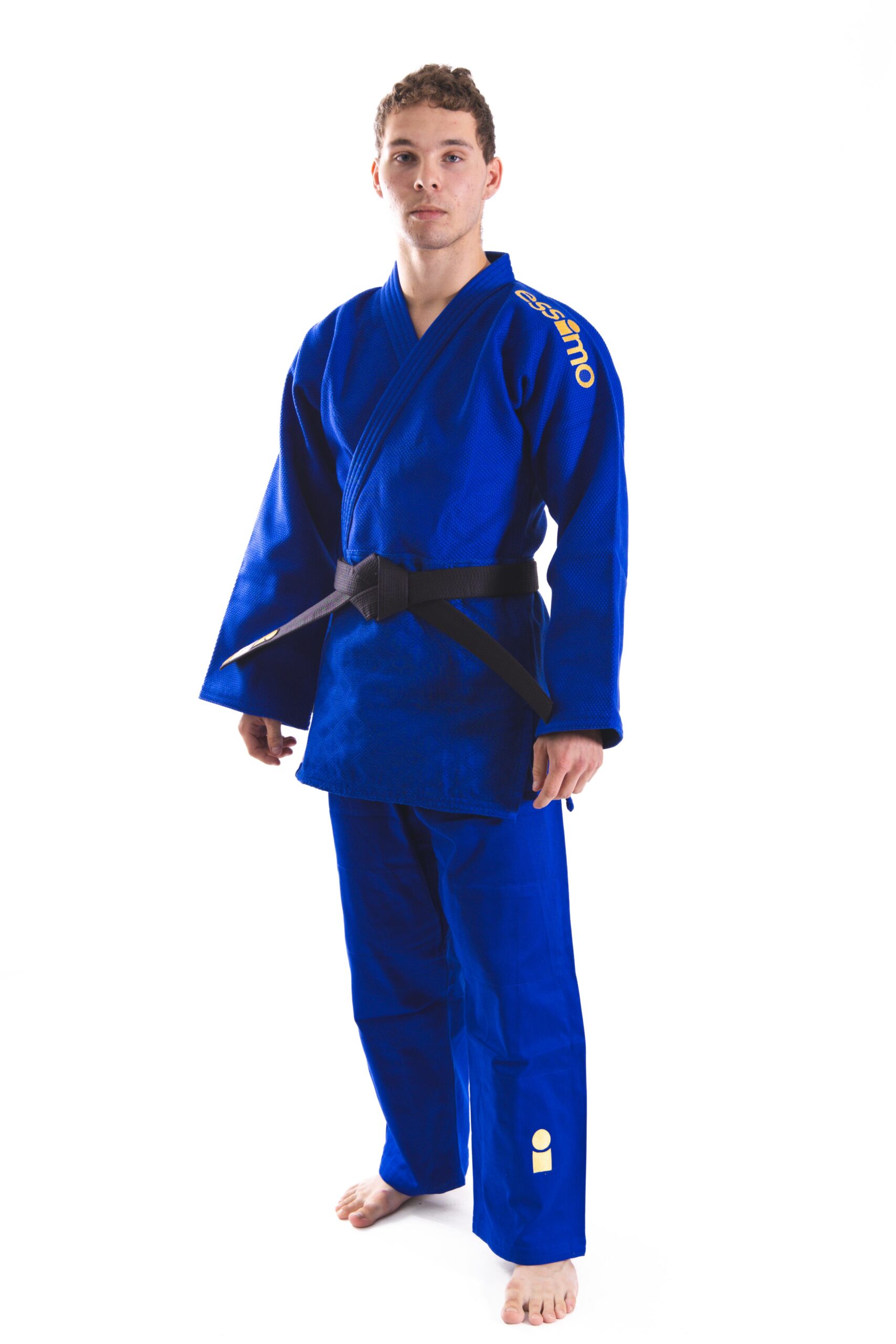 Essimo IJF Gold Judogi Blue - Set - imagine 3