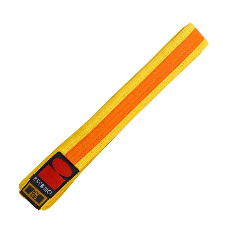 Essimo Judo Belt – Yellow/Orange